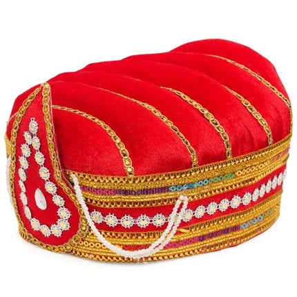 Orange Akbar Crown Fancydresswale