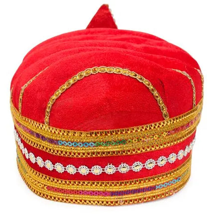 Orange Akbar Crown Fancydresswale