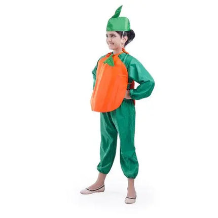 Orange Cutout and Cap without Jumpsuit Fancydresswale