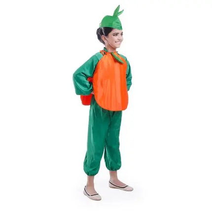 Orange Cutout and Cap without Jumpsuit Fancydresswale