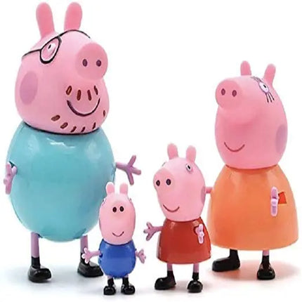Peppa Pig family of 4 toy set for kids Fancydresswale