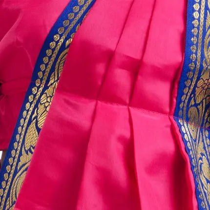 Pink Bharatnatyam Dance Dress Fancydresswale