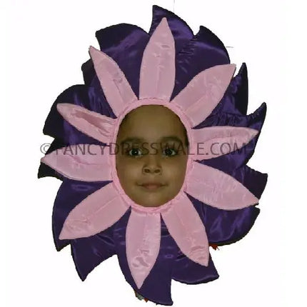 Pink Purple Flower dress for girls and Boys for Fancydress competitions Fancydresswale