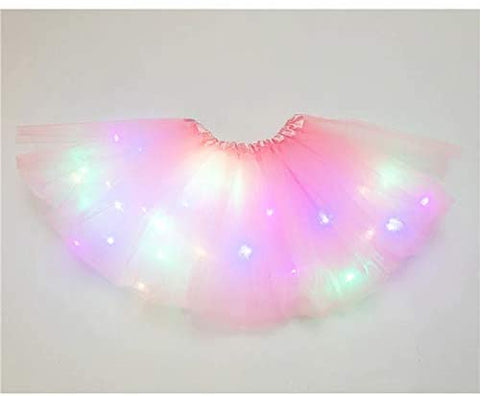 FancyDressWale Girls Dressing up Costume Pink (3-7 Years),Tutu Skirt and Butterfly Wings Birthday Fairy Princess Dress