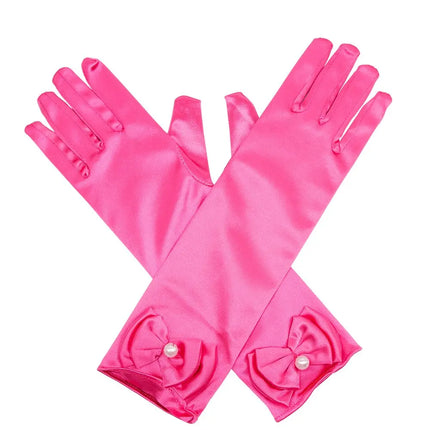 Princess Cinderella Rapunzel Dress up Accessories Set for Girls- Rose Red Fancydresswale