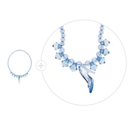 Princess Elsa Cinderella Rapunzel Dress up Accessories Set for Girls with Shoe Necklace Fancydresswale