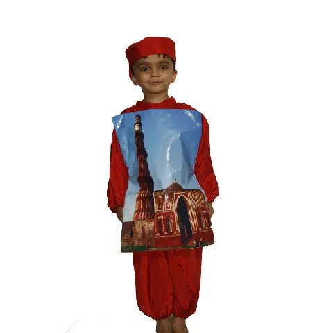 Qutub Minar Dress for Kids Fancydresswale