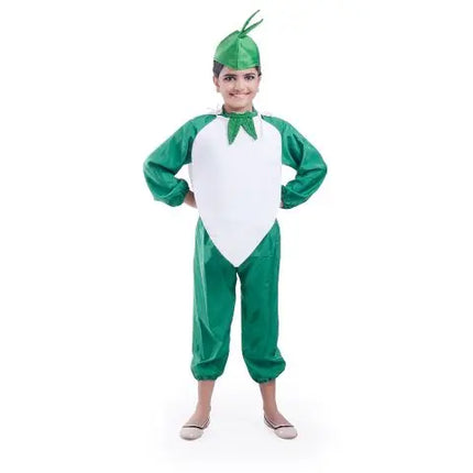 Radish vegetable dress for boys and Girls for Fancy dress competitions Fancydresswale
