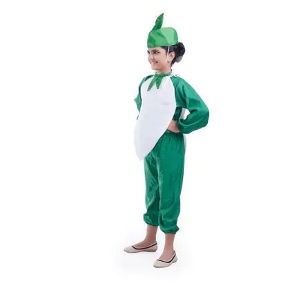 Radish vegetable dress for boys and Girls for Fancy dress competitions Fancydresswale