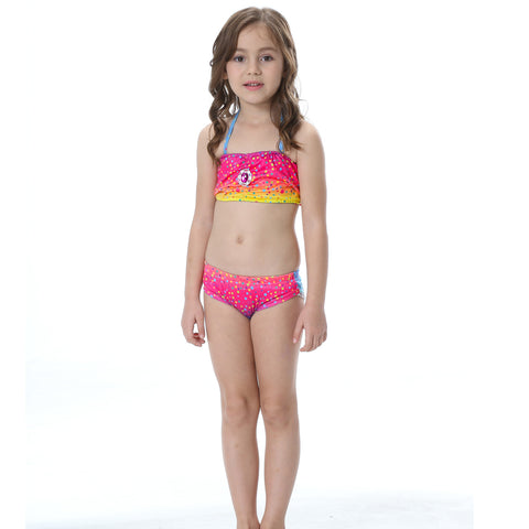 Fancydresswale swimsuit for Girls Bikini Style- Rainbow