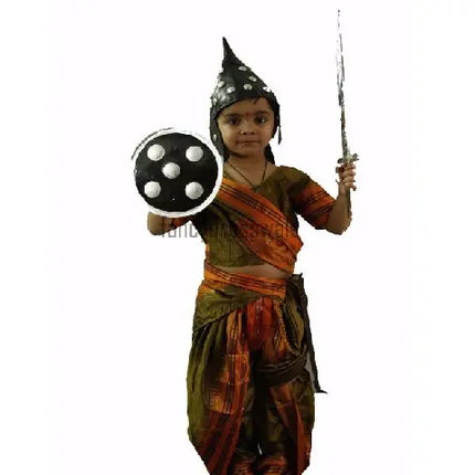 Rani Laxmi bai dress for Girls Fancydresswale
