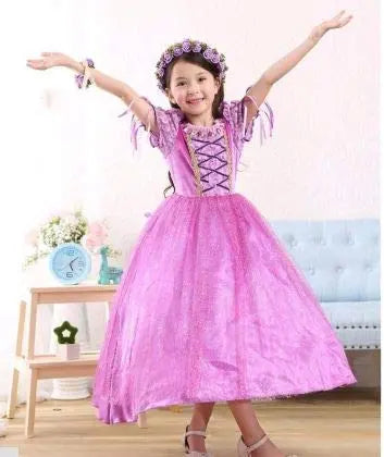 Rapunzel Dress for Girls Fancydresswale.com