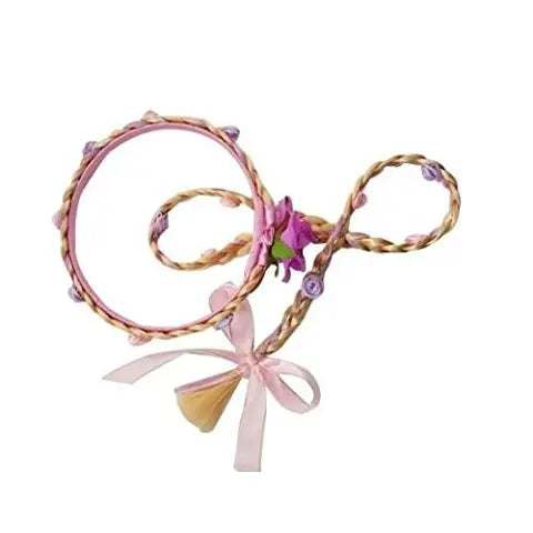 Rapunzel Princess Tangled Long Wig Animation Wig Tangled Wig Braid for Kids Girls for Party Fancydresswale