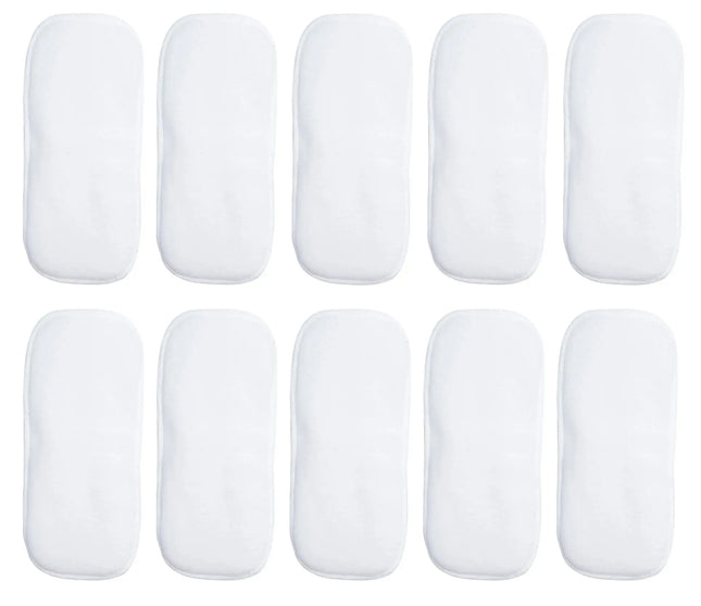 Reusable Cloth Diaper Inserts multipack, Absorbent & Breathable Liners, 5-Layer Microfiber Inserts for Cloth Diapers fancydresswale.com