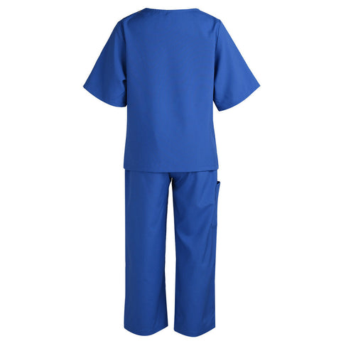 FancyDressWale Surgeon Dress for Boy and Girls, Doctor and Nurse Costume for Kids with Mask and Surgeon Cap, Blue Color
