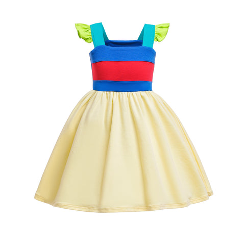 Fancydresswale Baby Girl Snow White Dress Party Princess Summer Cosplay Baby Girl Fashion