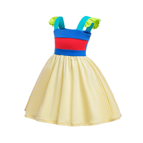 Fancydresswale Baby Girl Snow White Dress Party Princess Summer Cosplay Baby Girl Fashion