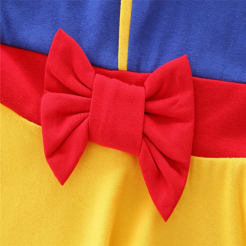Fancydresswale New Baby Girl Princess snow white Clothes Girls Dress Party  Summer Cosplay Baby Fashion