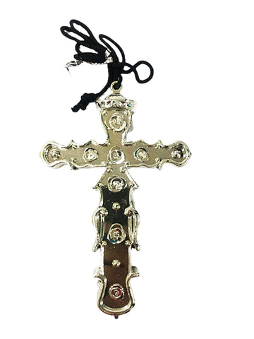 Fancydresswale christian Cross Plastic with Cord