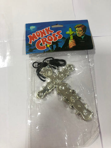 Fancydresswale christian Cross Plastic with Cord