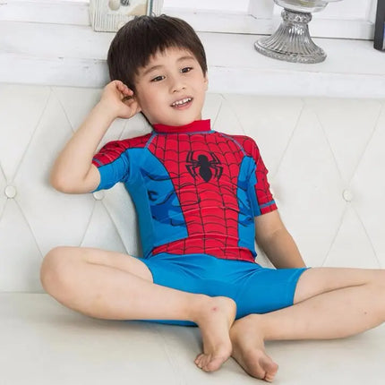 Spiderman swimming costume for kids Fancydresswale