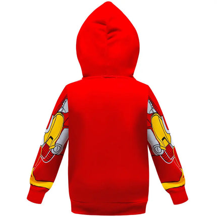 Spring and autumn Superhero Zipper jacket Long Sleeve Hooded Sweatshirts-Thor Fancydresswale.com