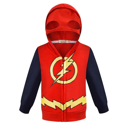 Spring and autumn Superhero Zipper jacket Long Sleeve Hooded Sweatshirts-Thor Fancydresswale.com