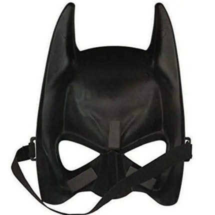 Superhero Batman Plastic Mask, Free Size Fancydresswale