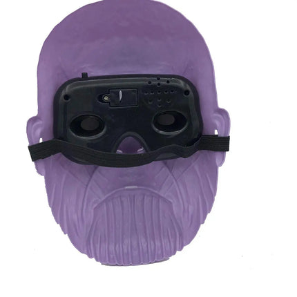 Thanos Superhero The Avengers Costume LED Light Eye Mask Fancydresswale