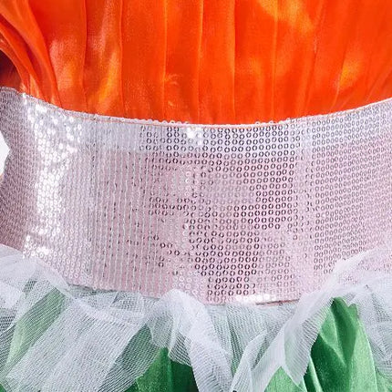 Tri color Girl Costume for National Festivals Fancydresswale