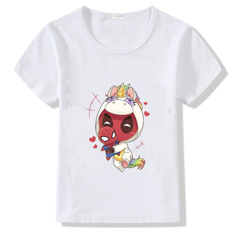 Unicorn T-shirts for girls - set of 3 Beautiful costumes