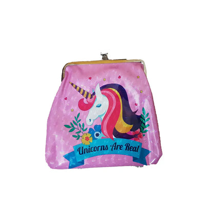 Unicorn Cross Body Shoulder Hand Coin Purse For Kids Sling Bag Fancydresswale