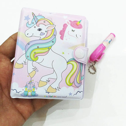 Unicorn Diary with Pen Fancydresswale.com