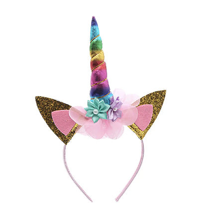 Unicorn LED Glow hair band for Girls birthday Gift party prop Girls-6 colors fancydresswale.com