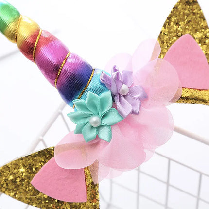 Unicorn LED Glow hair band for Girls birthday Gift party prop Girls-6 colors fancydresswale.com