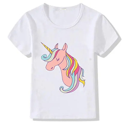 Unicorn Princess T-Shirt Dress for Girls Fancydresswale
