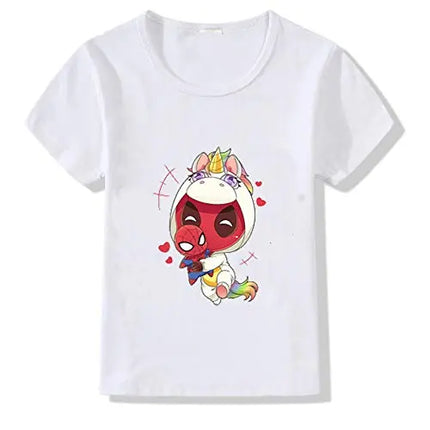 Unicorn Princess T-Shirt Dress for Girls Fancydresswale