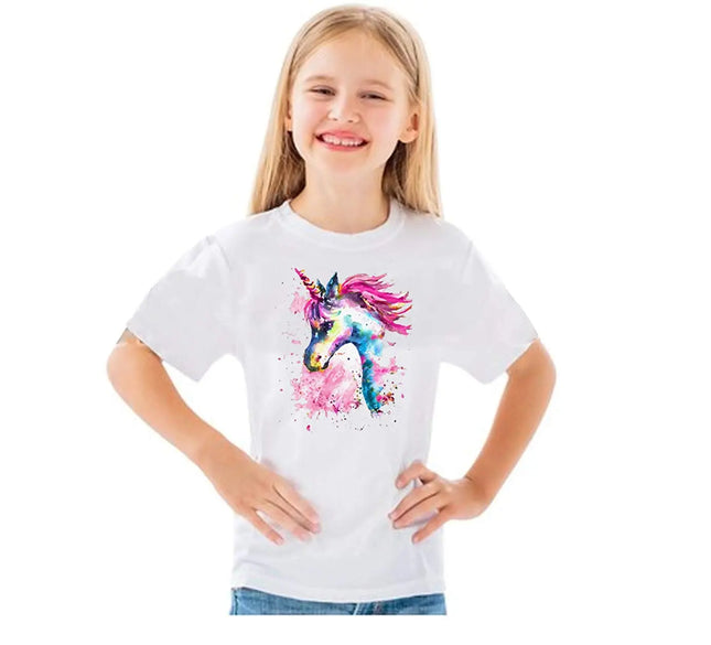 Unicorn Princess T-Shirt Dress for Girls Fancydresswale.com
