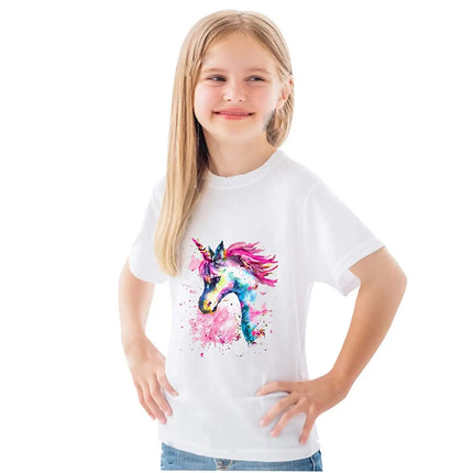 Unicorn Princess T-Shirt Dress for Girls Fancydresswale.com