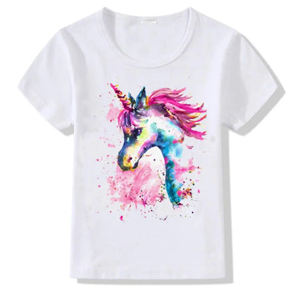 Unicorn Princess T-Shirt Dress for Girls Fancydresswale.com