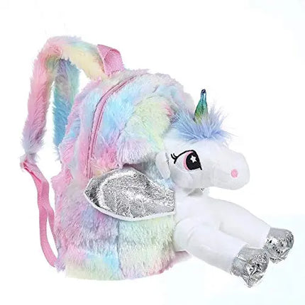 Unicorn Soft Bag for Kids – School & Picnic Bag for Baby,Boys,Girls / Lightweight Travel School Mini Backpack for Kids - Random Colors fancydresswale.com