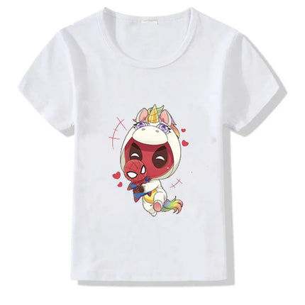 Unicorn T-shirts for girls - Combo of 5 dresses Fancydresswale.com
