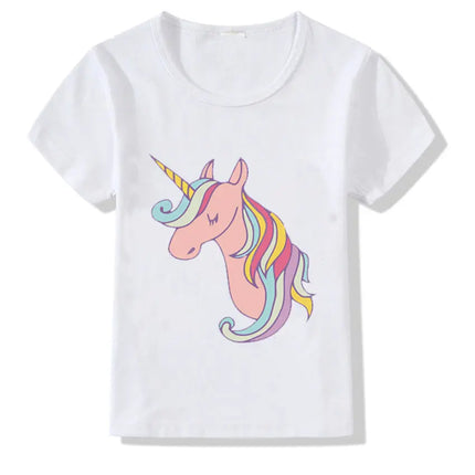 Unicorn T-shirts for girls - Combo of 5 dresses Fancydresswale.com