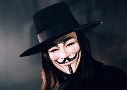 Vendetta Mask Guy Fawkes Halloween Masquerade Party Face March Protest Fancydresswale.com