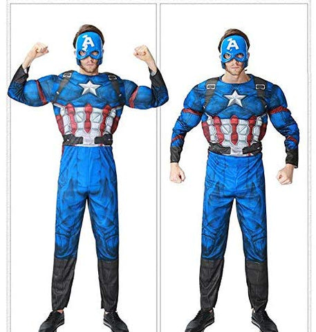 Captain America Muscle costume Adult