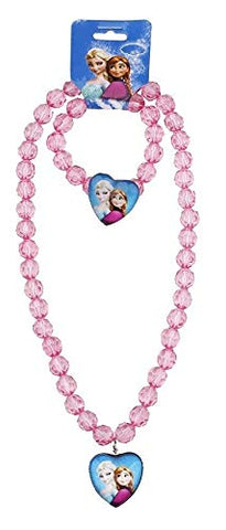 Frozen Party Flavour Necklace and Bracelet Set- Anna