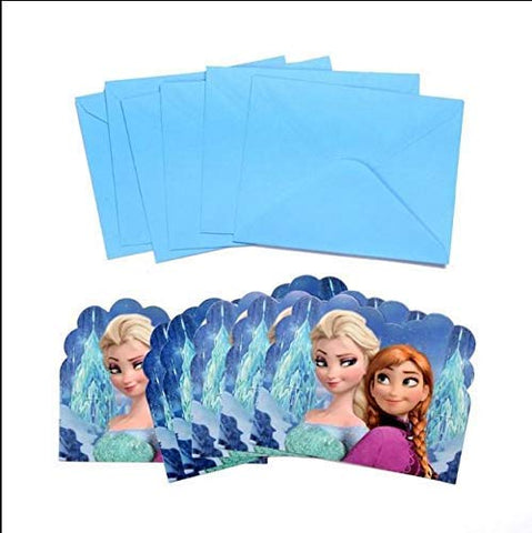 Frozen Theme Supply Mega Pack for 12 Guests 16 Items