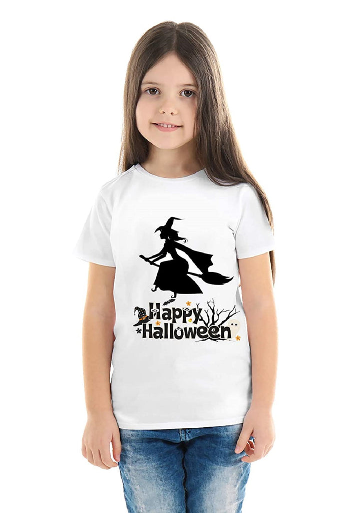 Halloween T-Shirts Dress For Girls H7
