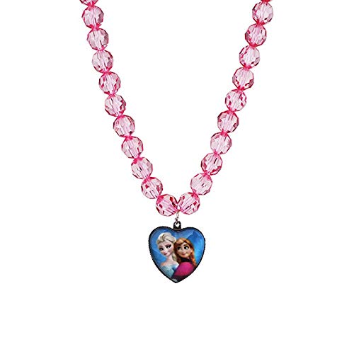 Princess Necklace and Bracelet Set with Princess Pendant- Heart Shaped Anna
