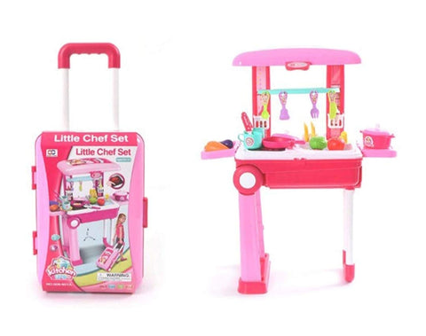 Kitchen Set Trolley With LIght and Music For Kids